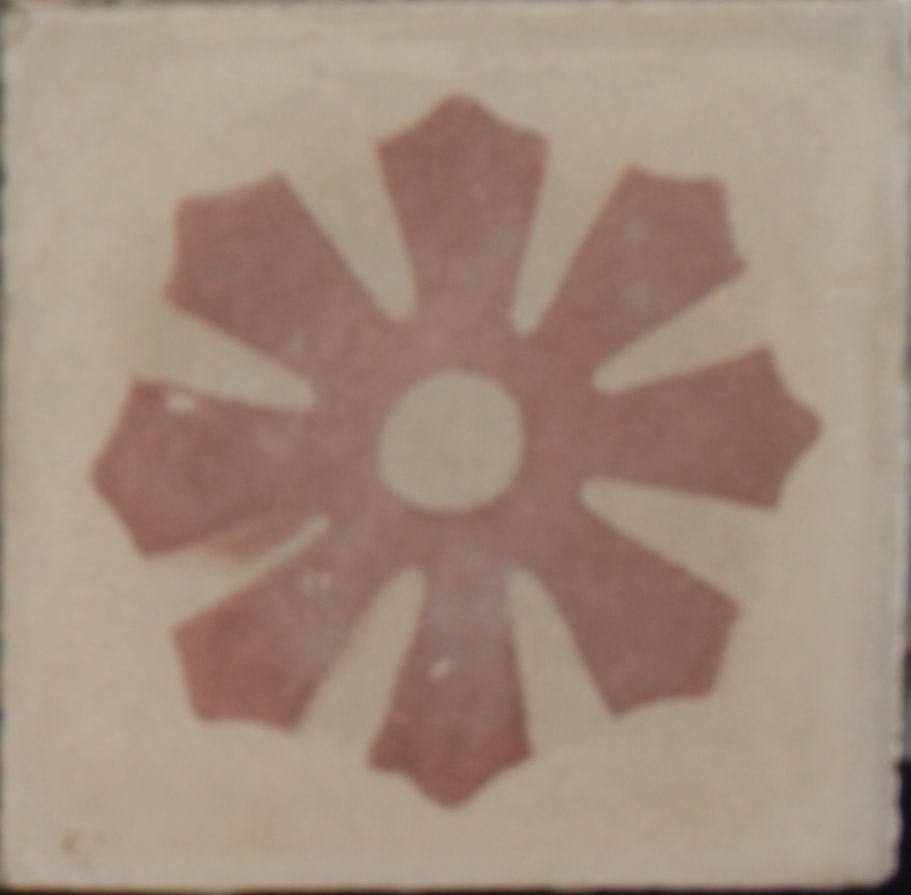 cementina di recupero decorata C 111